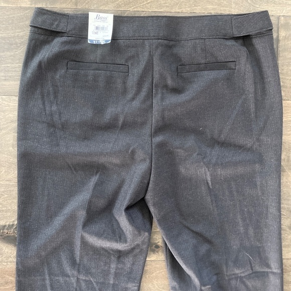 Bass & Company Slate Grey Stretch Pant, size 12 Short - Picture 4 of 11